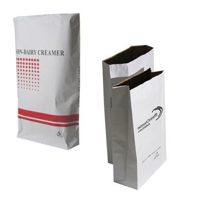 Καφέ Custom Printed Kraft Paper Packaging Bags 7 χρώματα Δομή αποδεκτή