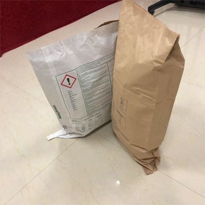 Προσαρμοσμένες ραμμένες χάρτινες σακούλες με ανοιχτό στόμα για ζωοτροφές και πρόσθετα