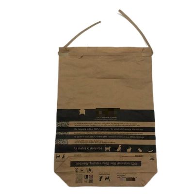 Η συσκευασία βαρέων χάρτινων σακουλιών πολυμερών ειδικά σχεδιασμένων για σκουπίδια ζώων συντροφιάς