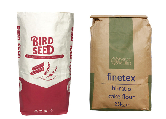 τσάντες εγγράφου 10kg 20kg 25kg 50kg Kraft Multiwall για Edile ολιγοσακχαριτών Isomalto
