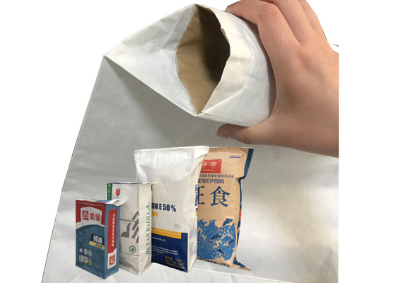 Flexo που τυπώνει το χημικό κολλημένο βαλβίδων Multiwall εγγράφου απορροφητικό χυσιμάτων τσαντών υγρό
