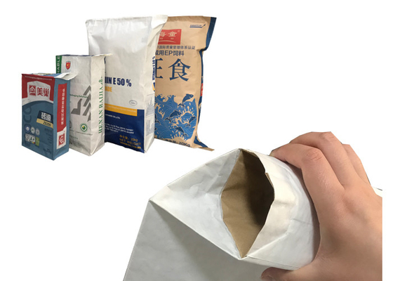 Υγρές τσάντες 15kg 20kg εγγράφου Multiwall χυσιμάτων απορροφητικές χημικές κολλημένες
