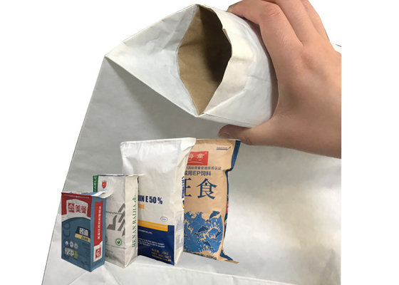 20kg κολλημένες τσάντες εγγράφου Multiwall βαλβίδων για την κόλλα κεραμιδιών με το λογότυπό σας