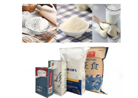 η βαλβίδα εγγράφου 15kg 20Kg 25kg 50kg Kraft τοποθετεί τη συσκευάζοντας κόλλα κεραμιδιών με το λογότυπό σας σε σάκκο