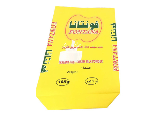 20kg 25kg Milk Powder Multi Wall Paper Sacks Grade Food