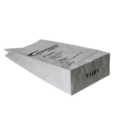 Trapezoid τσαντών εγγράφου αντοχής 20kg 25kg συγκολλημένο με θερμότητα 3Layers άνοιγμα τσεπών