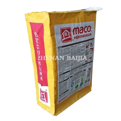 25kg προσαρμοσμένη Kraft εγγράφου της Kraft τσάντα συσκευασίας αλευριού εγγράφου τσαντών 20kg 25kg