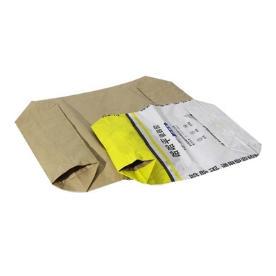 σάκοι εγγράφου Multiwall ικανότητας 20kg 25kg για τη συσκευασία εγγράφου γαλάτων σε σκόνη