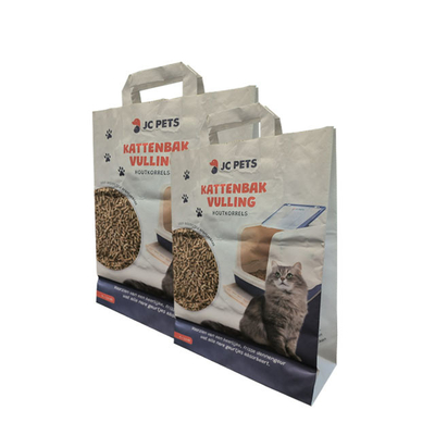 10Liter δευτερεύουσες Gusset τσάντες εγγράφου που συγκολλούν με θερμότητα για την υγρασία απορριμάτων της Pet - απόδειξη
