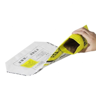 30kg εκτύπωση Flexo τσαντών εγγράφου Multiwall Kraft τσαντών συσκευασίας αλευριού σίτου ψωμιού