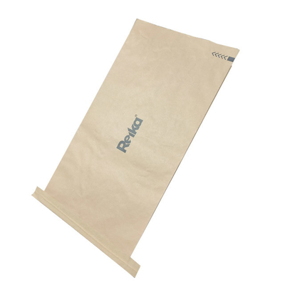 το ραμμένο έγγραφο ανοικτό στόμα 25kg 20kg Multiwall τοποθετεί το βαθμό τροφίμων σε σάκκο καφετή για την καρύδα