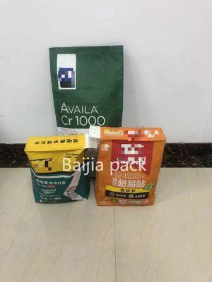 Προσαρμοσμένα Multiwall Kraft Paper Bags Gmp Εργαστήριο Παραγωγή