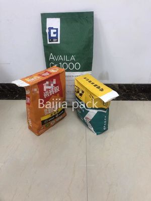 Προσαρμοσμένα Multiwall Kraft Paper Bags Gmp Εργαστήριο Παραγωγή
