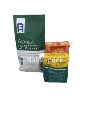 Ανερόστεγοι πολλαπλών τοιχωμάτων Kraft Paper Bags Προσαρμόσιμη εκτύπωση Διαθέσιμη