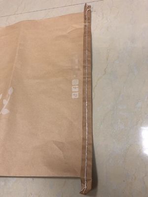 Προσαρμοσμένες ραμμένες χαρτοσακούλες με ανοιχτό στόμα