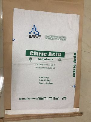 Προσαρμοσμένη εκτύπωση 20kg σάκοι από ράψιμο χαρτί για συσκευασία