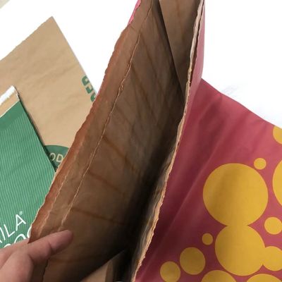 Τυποποιημένες χάρτινες σακούλες με πολλαπλά τοιχώματα