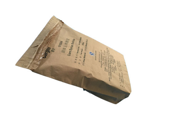 τσάντες εγγράφου 2ply Multiwall Kraft