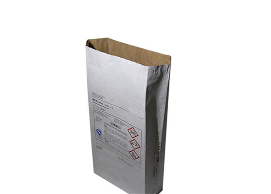 25KG ο μετεωρολογικός κατακρημνισμένος Μαύρος άνθρακα τσαντών εγγράφου Multiwall Kraft πυριτίου