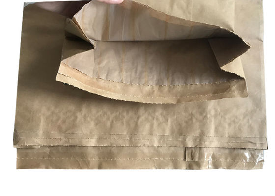 Το οικοδομικό υλικό 120gsm συγκόλλησε τις τσάντες εγγράφου με το κατώτατο σημείο τσιμπήματος με θερμότητα