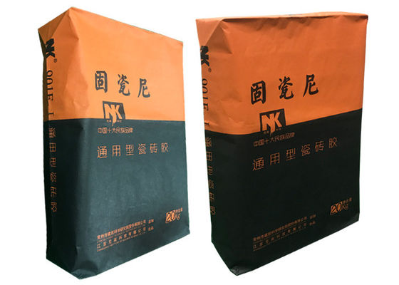 Βιομηχανικές τσάντες 15kg 20kg 25kg 1-4ply εγγράφου Multiwall κόλλας κεραμιδιών