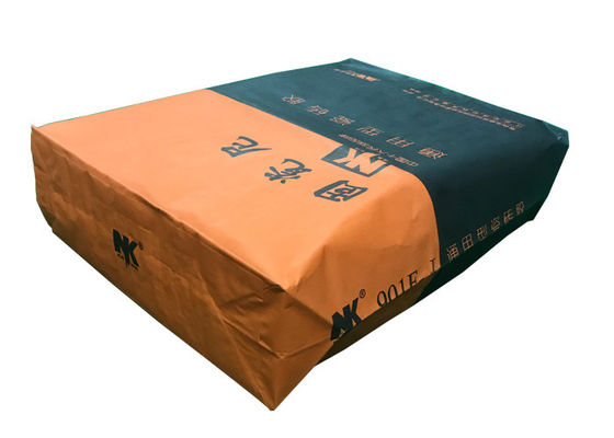 τσάντες εγγράφου βαλβίδων 20kg 25kg για το υλικό λευκό Multiwall σκονών συσκευασίας