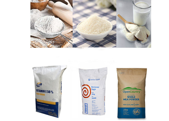 Maltose αμύλου ρυζιού τσαντών εγγράφου 10kg 20kg 25kg 50kg Multiwall συσκευασία σκονών κοκοφοινίκων