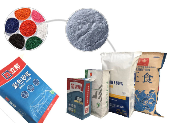 κολλημένη βαλβίδα Multiwall τσαντών εγγράφου 20kg 25kg βιομηχανική