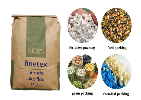 συσκευάζοντας τσάντα εγγράφου 10kg 20kg 50kg Kraft για Maltose αμύλου τους ολιγοσακχαρίτες Isomalto σκονών