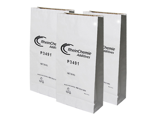 Η συνήθεια 20kg 25kg κόλλησε τις ανοικτές ζωοτροφές ξυλάνθρακα κυτταρίνης στοματικών τσαντών